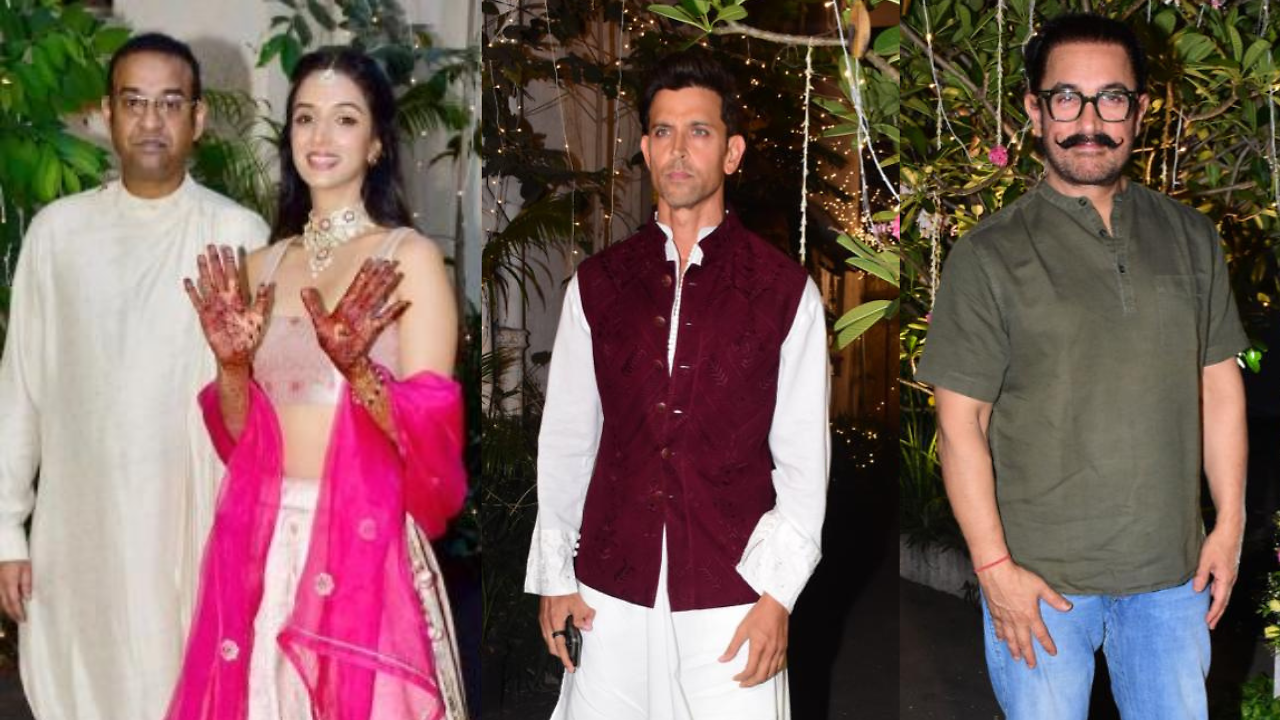 Madhu Mantena, Ira Trivedi Mehendi: Hrithik Roshan, Aamir Khan ...