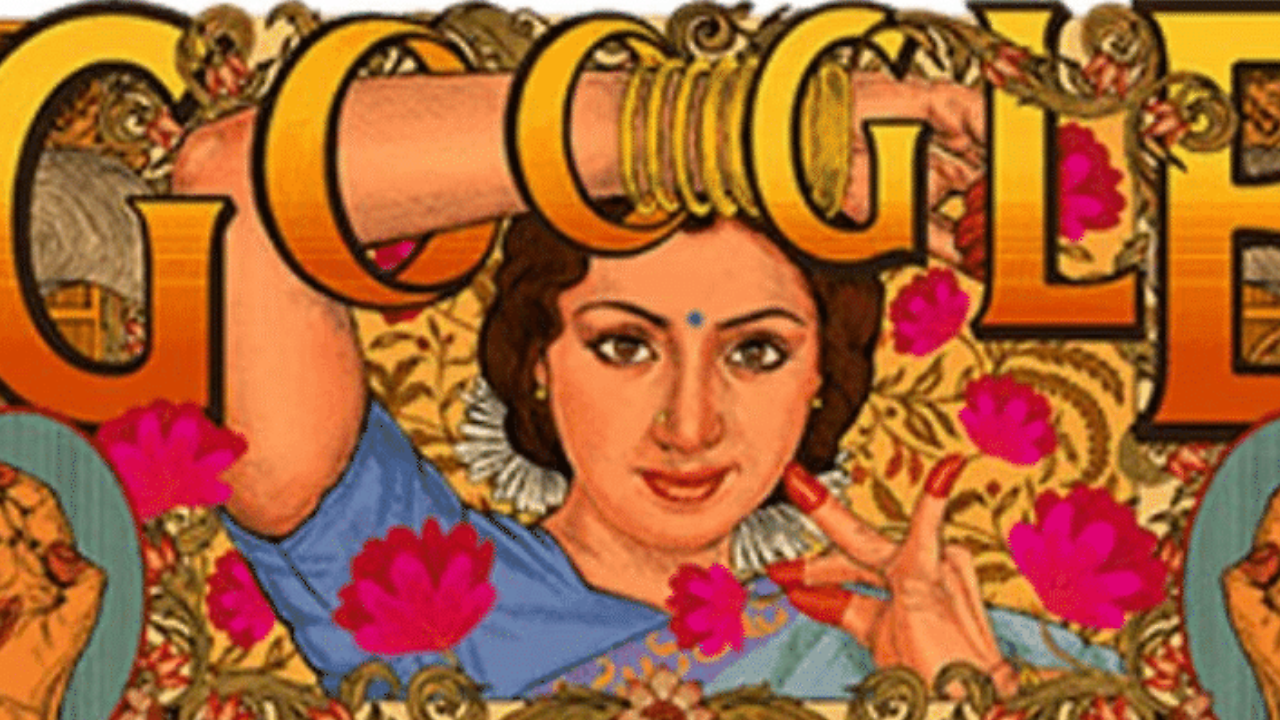 Sridevi 60th Birth Anniversary: Google Celebrates Bollywood Icon With ...