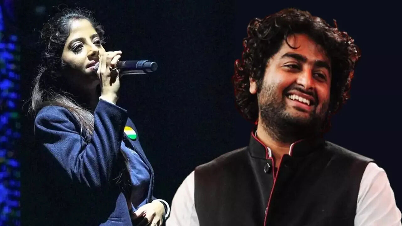 Mirchi Music Awards: Arijit Singh, Sister Amrita Singh Walk Red Carpet ...