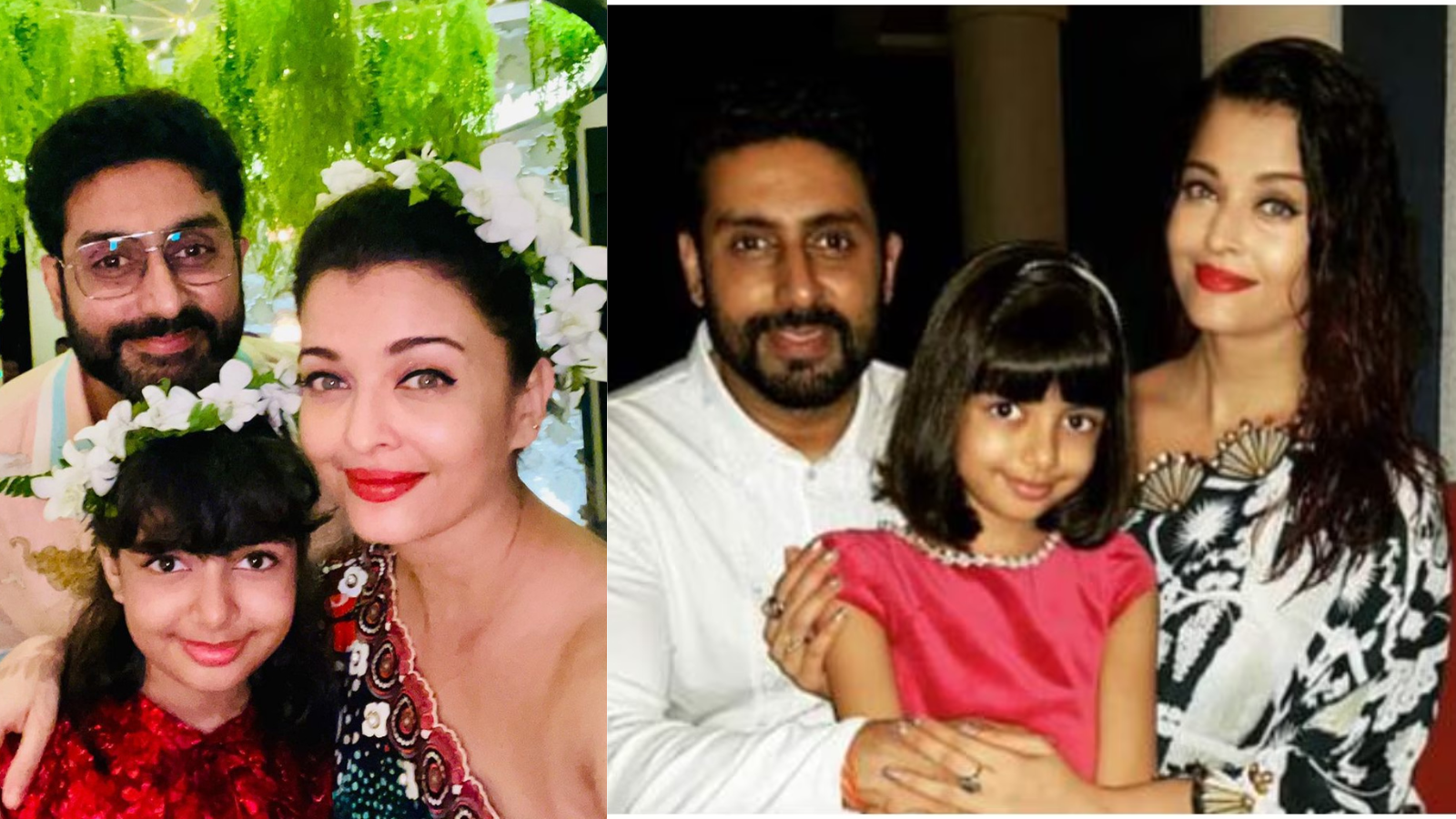 Aishwarya Rai, Abhishek Bachchan's Adorable Moments With Daughter Aaradhya, image size:1600x900