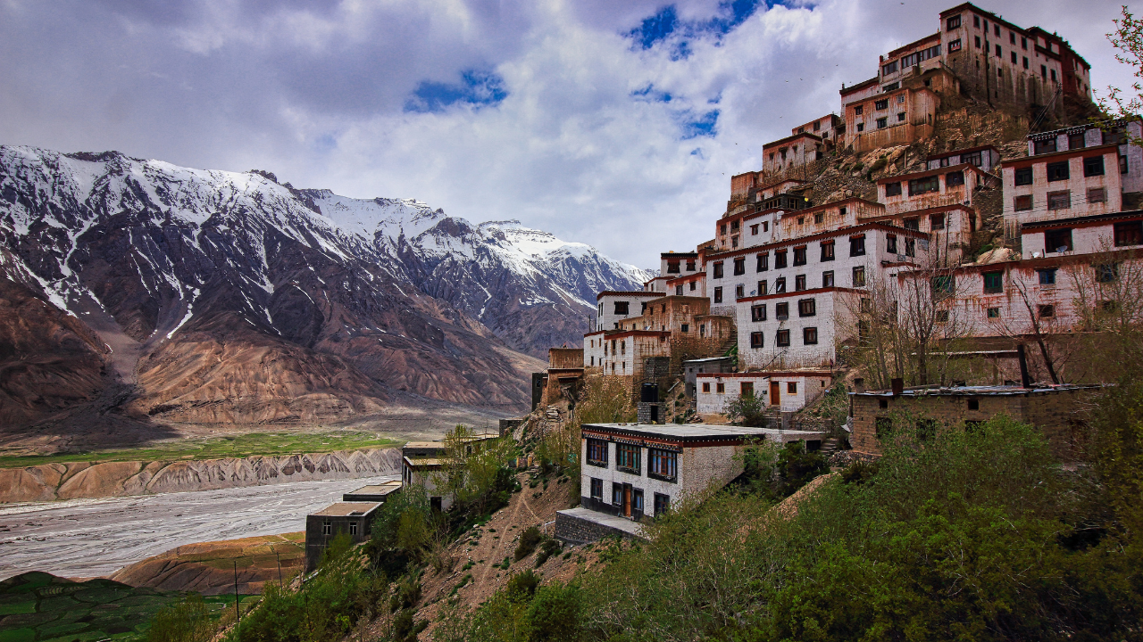 Key Gompa Spiti Valley of Himachal Pradesh India