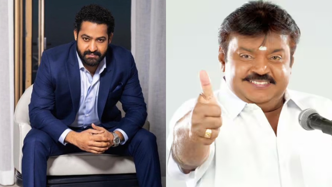 RRR Actor Jr NTR Mourns The Demise Of Tamil Star Vijayakanth, Calls Him ...