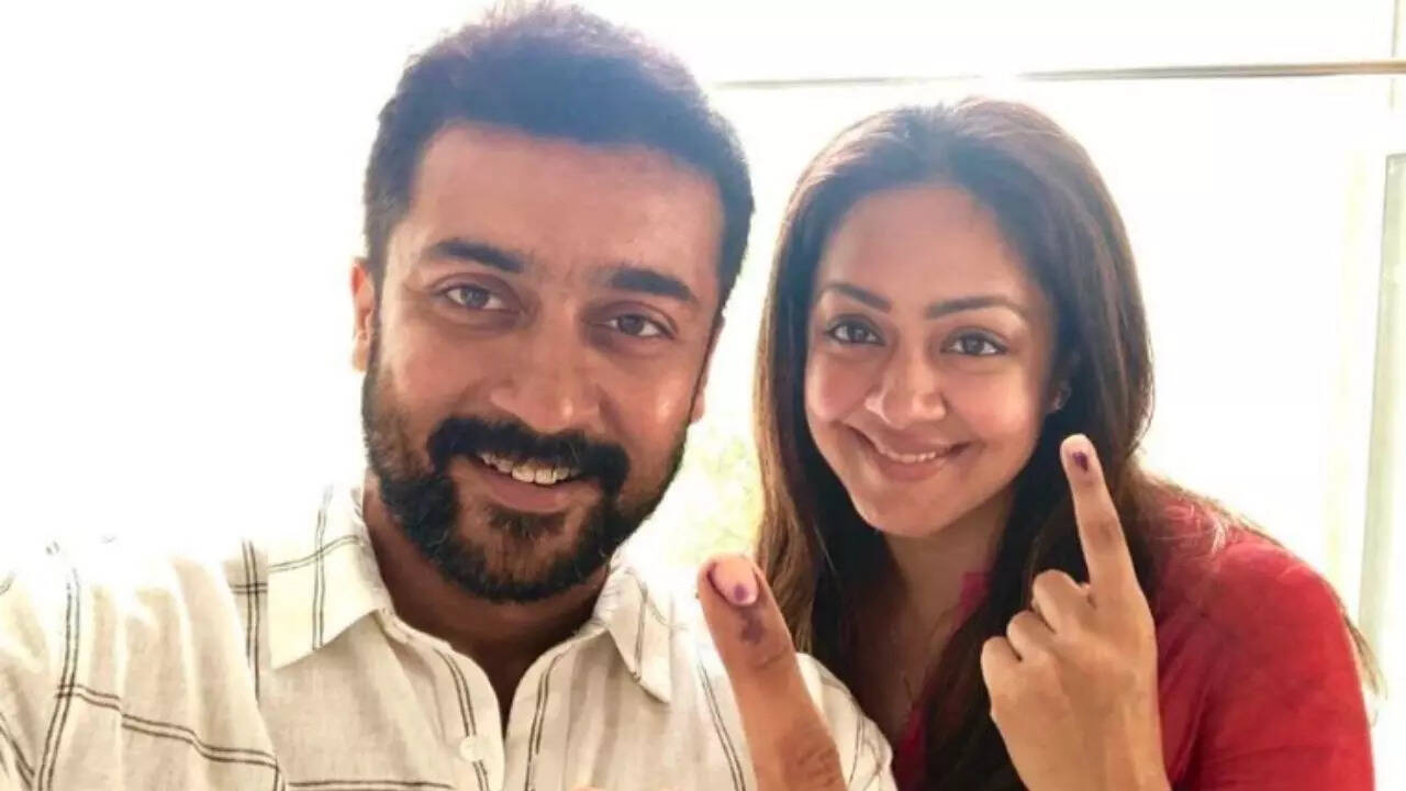 Suriya And Jyotika 