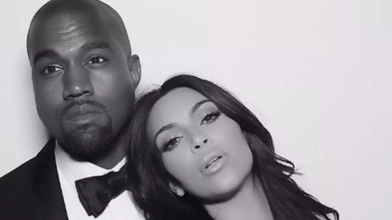 Kim and Kanye began dating in April 2012