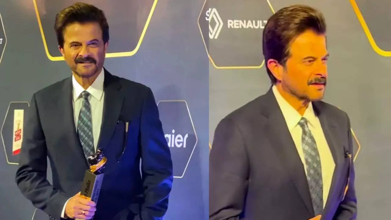 Anil Kapoor Stuns In Black Suit 