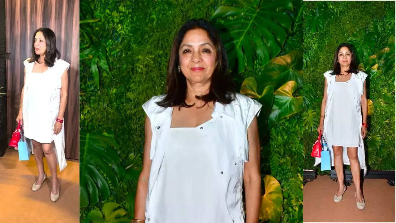 Neena Gupta Make Heads Turn With White