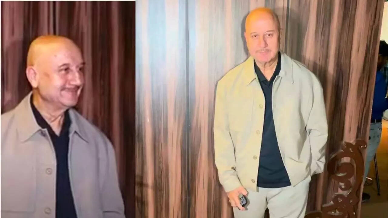 Anupam Kher Adds Charm 