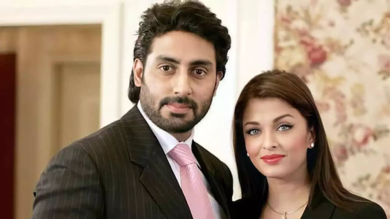 Abhishek and Aishwarya