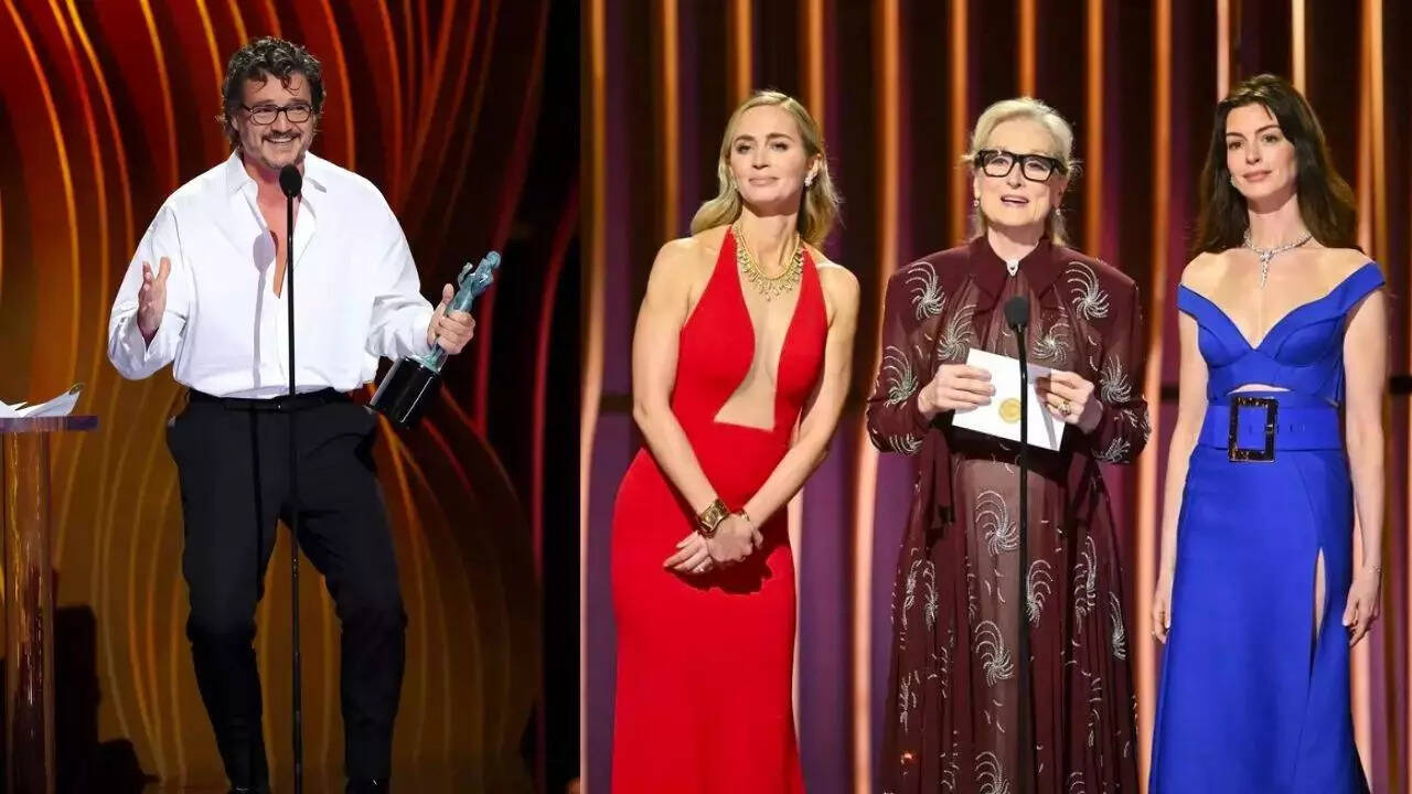 SAG Awards 2024 Highlights Devil Wears Prada Reunion To Barbra Streisand Moving The Crowd To Tears