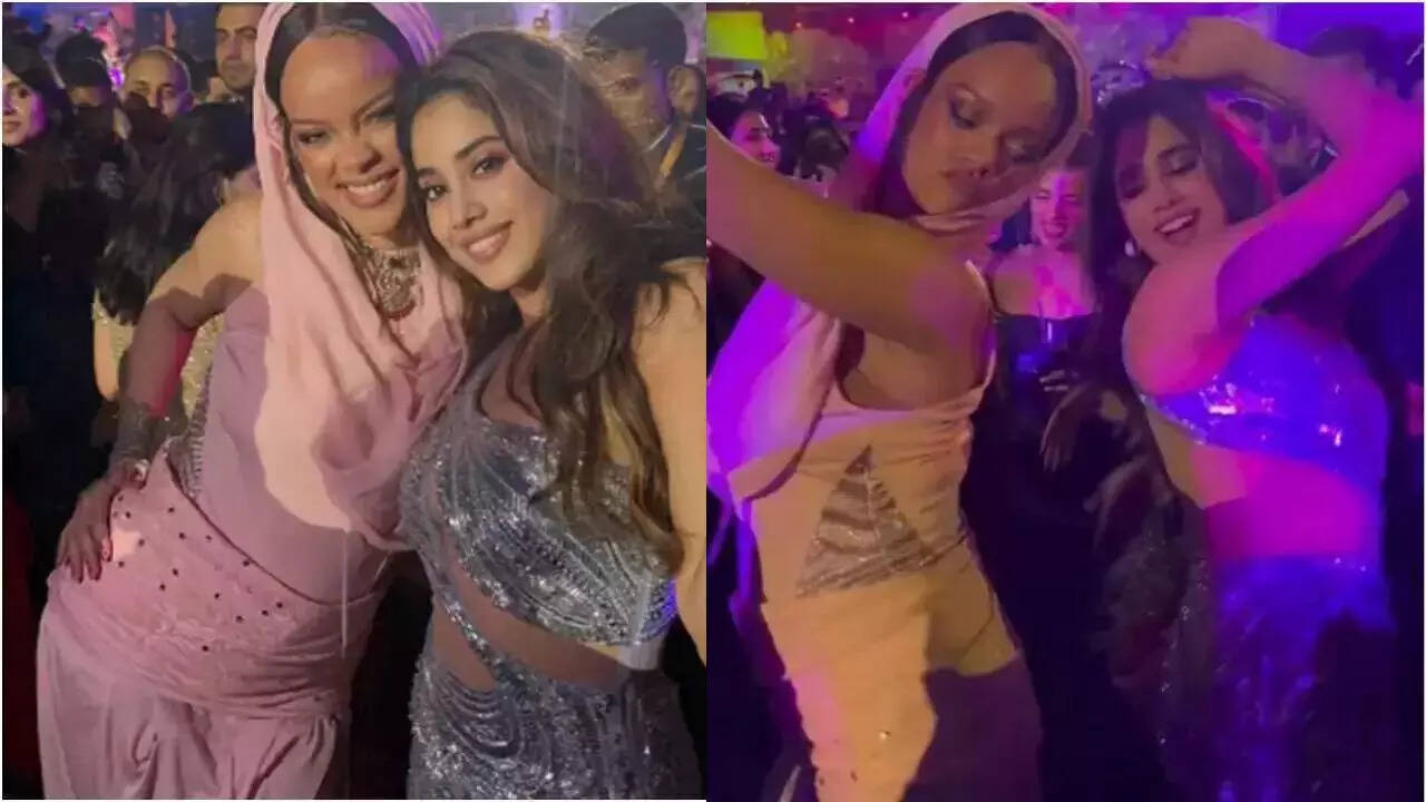 Rihanna And Janhvi Kapoor Groove Together