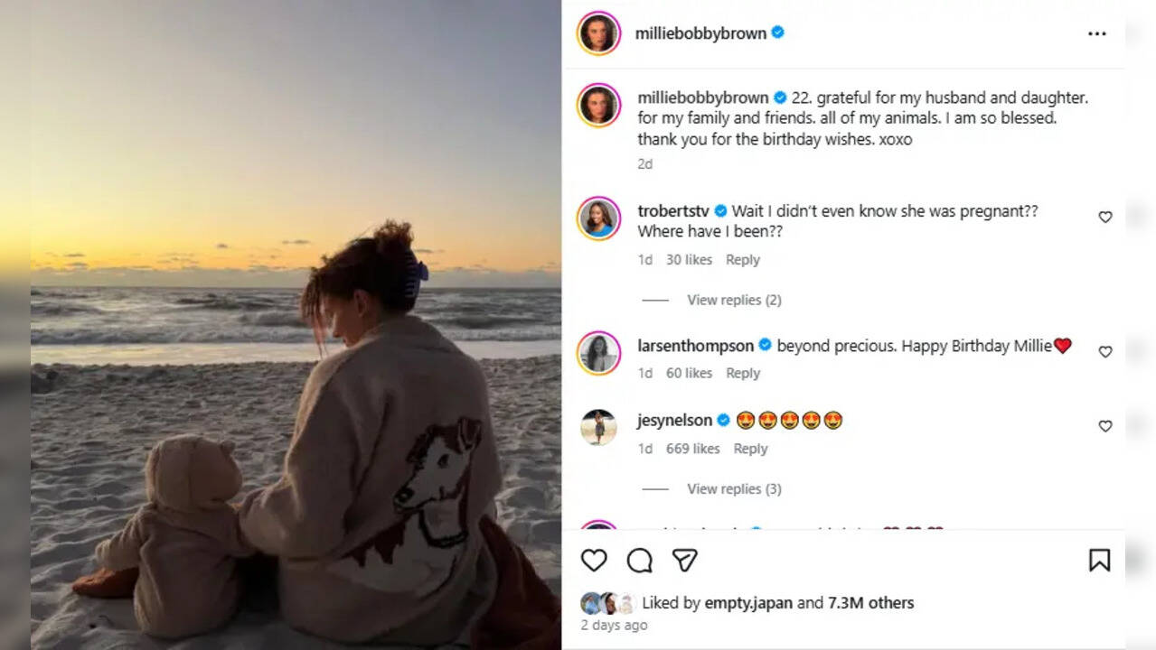 Millie Bobby Brown39s birthday post