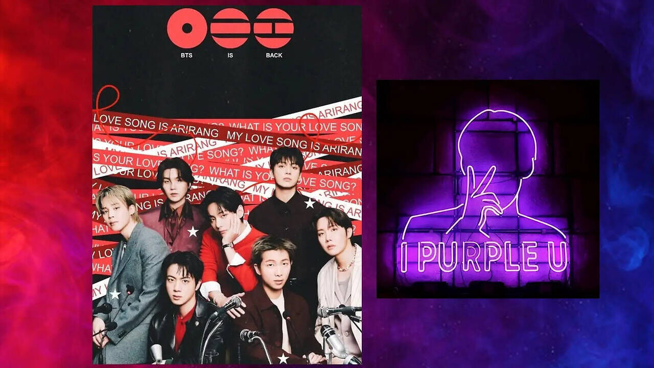 BTS's Purple 'Borahae' Transitions to RED for Comeback: ARIRANG - What ...