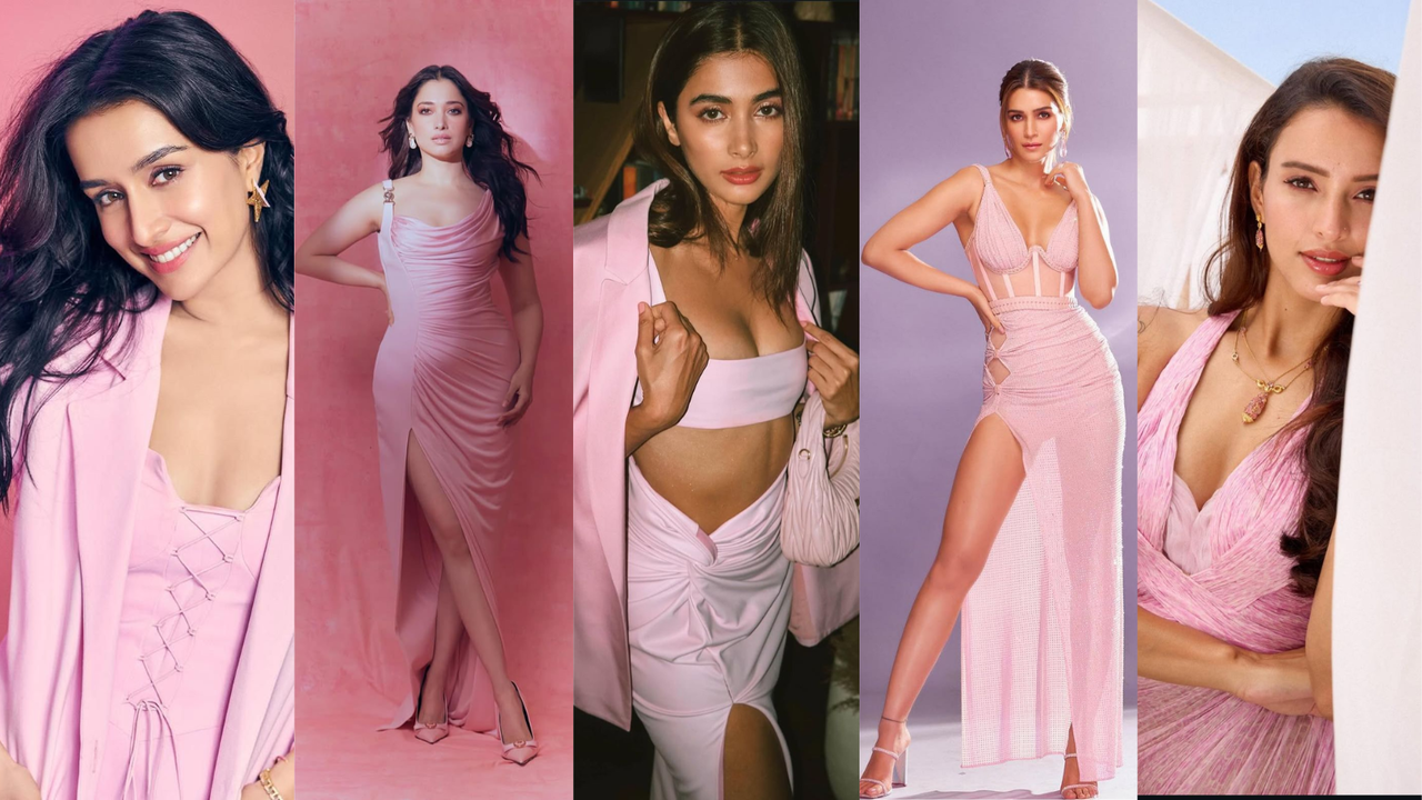 Triptii Dimri, Pooja Hegde, and Tamannaah Bhatia: Actresses Transforming  Fashion Elegance with Soft Pink Tones This Summer | Zoom TV