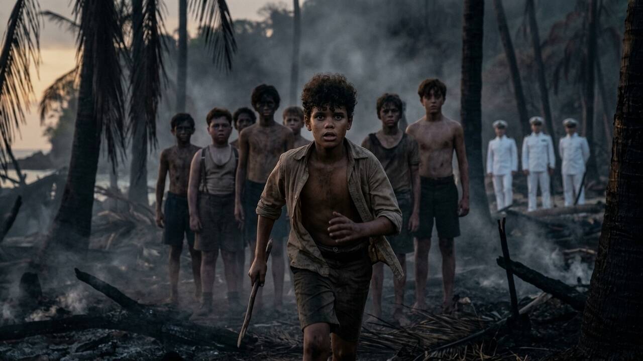 Analysis of the Conclusion of Lord Of The Flies: Identifying the ...
