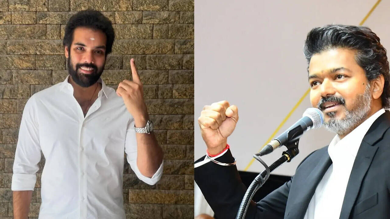 Tamil Nadu's Chief Minister Vijay's fan, Sibiraj, expresses his ...