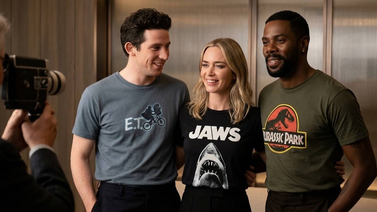 Disclosure Day': Emily Blunt, Colman Domingo, and Josh O'Connor offer a touching homage to Steven Spielberg. | Zoom TV