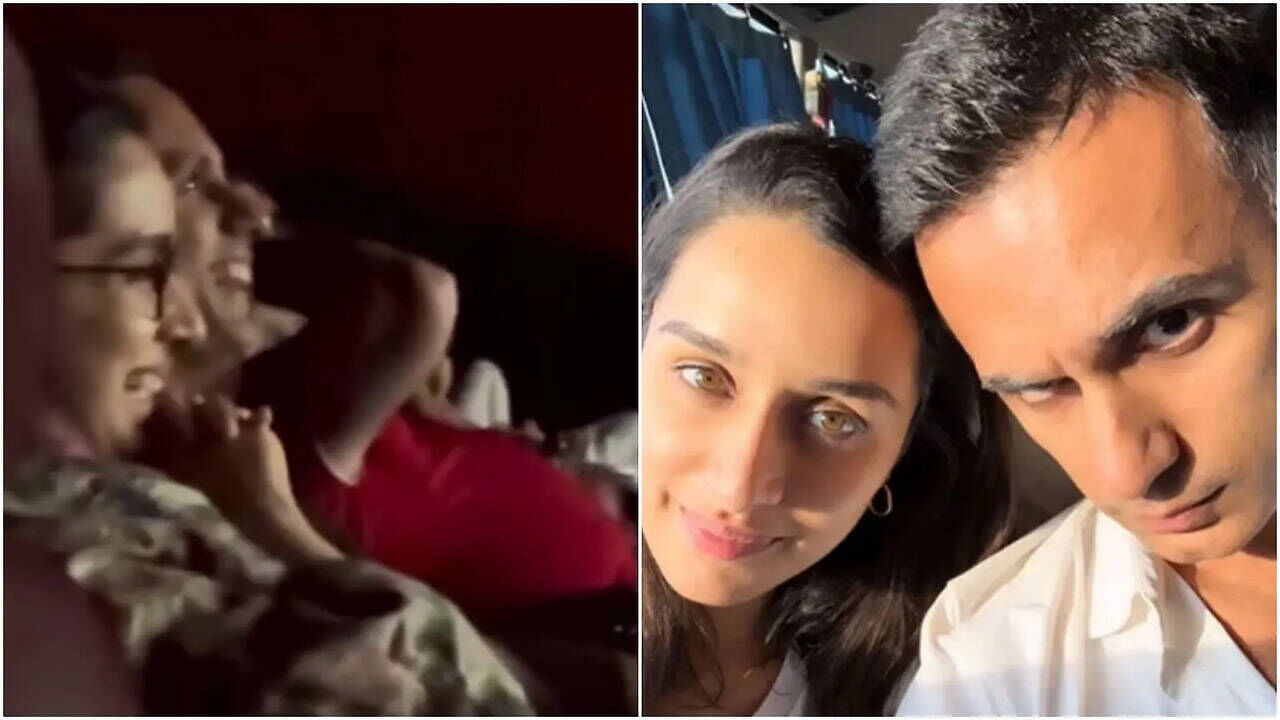 Shraddha Kapoor and Rahul Mody Enjoy Movie Date Watching Welcome To The ...