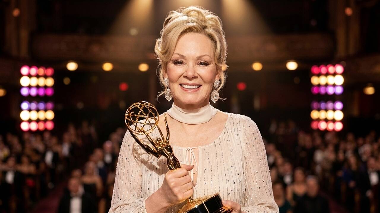 Jean Smart Makes Emmy History with Fifth Consecutive Win for Hacks | Zoom TV
