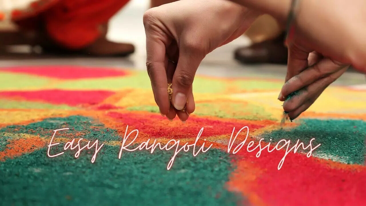 Easy and quick-to-make Rangoli ideas to try this Diwali | Zoom TV