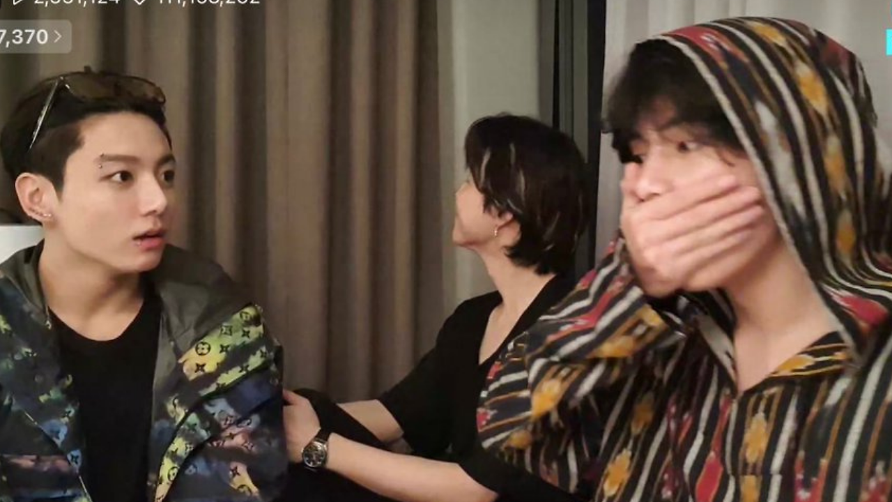 BTS' V's huge blunder in latest VLIVE gets the most hilarious damage ...