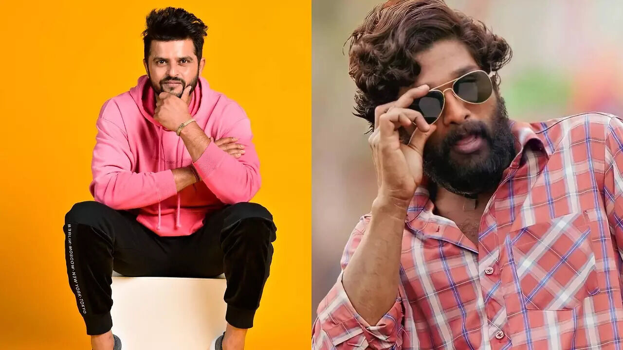After David Warner, Suresh Raina dances to Allu Arjun's Srivalli; says ...