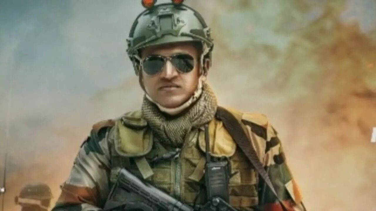 Late Kannada superstar Puneeth Rajkumar's last film James' poster ...