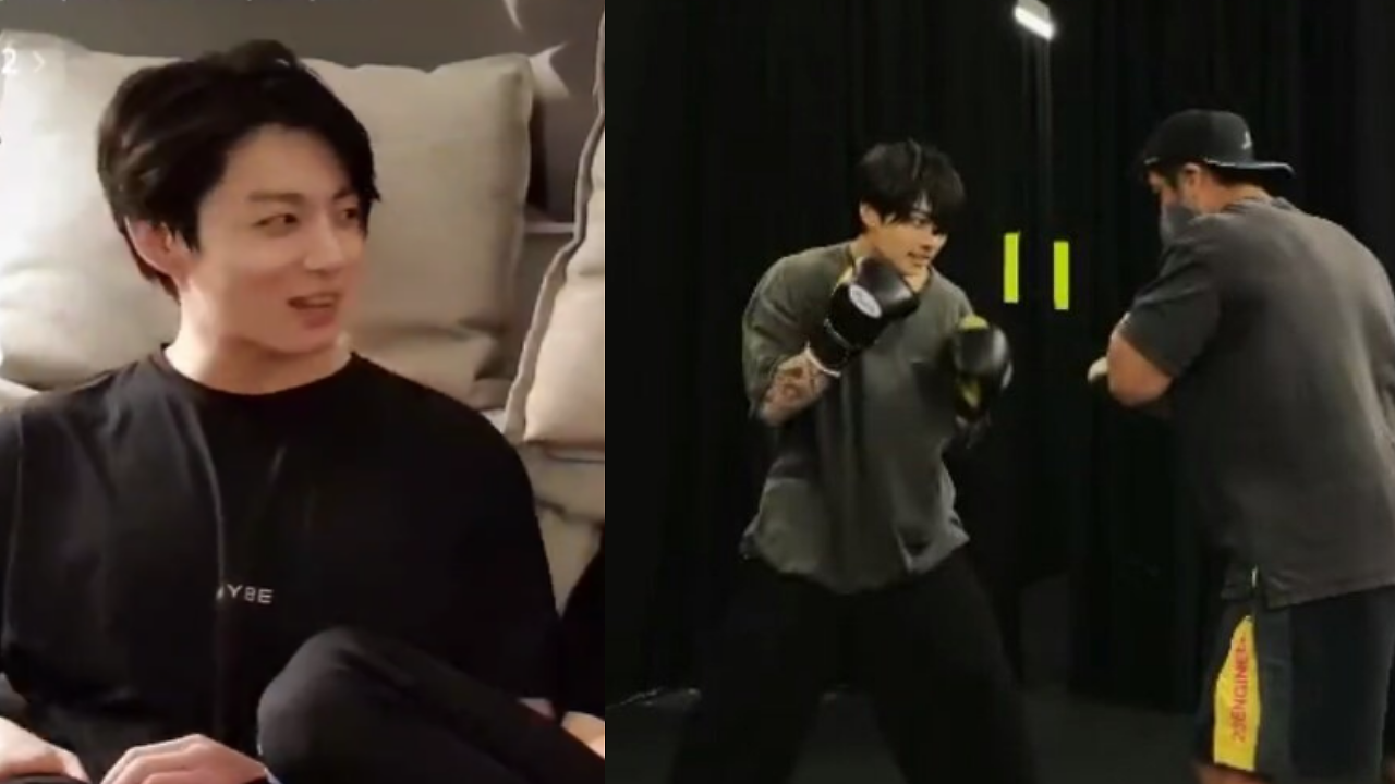Jungkook reveals THIS BTS member is going to be his boxing partner ...
