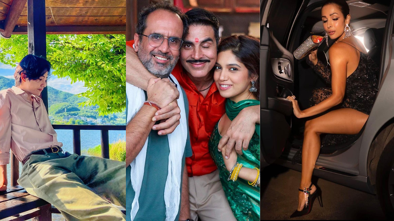 Photos of the Day: Akshay shares BTS pics from Raksha Bandhan set ...