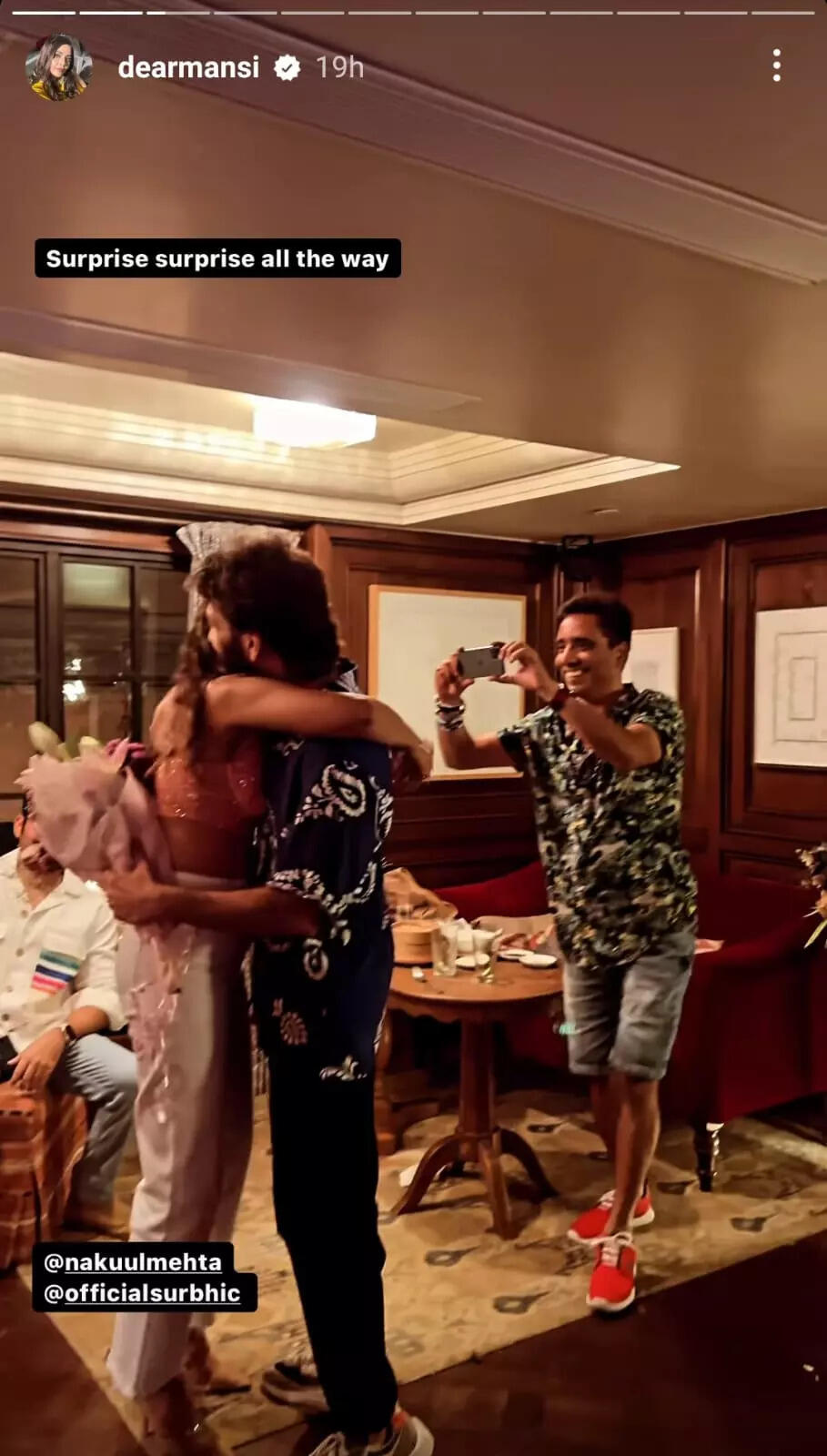 Nakuul Mehta, Kunal Jaisingh and more enjoy Ishqbaaaz reunion at Surbhi  Chandna's birthday bash -PHOTOS | Zoom TV, image size:909x1600