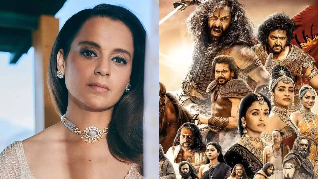 Kangana Ranaut Watches Aishwarya Rai-Starrer Ponniyin Selvan 2, Calls It 'A Theatrical Experience'