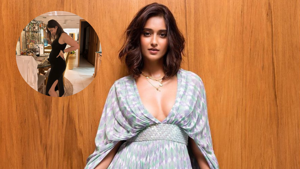 Mom-To-Be Ileana D'Cruz Flaunts Baby Bump In Bodycon Dress. Her Pregnancy Glow Is Unmissable