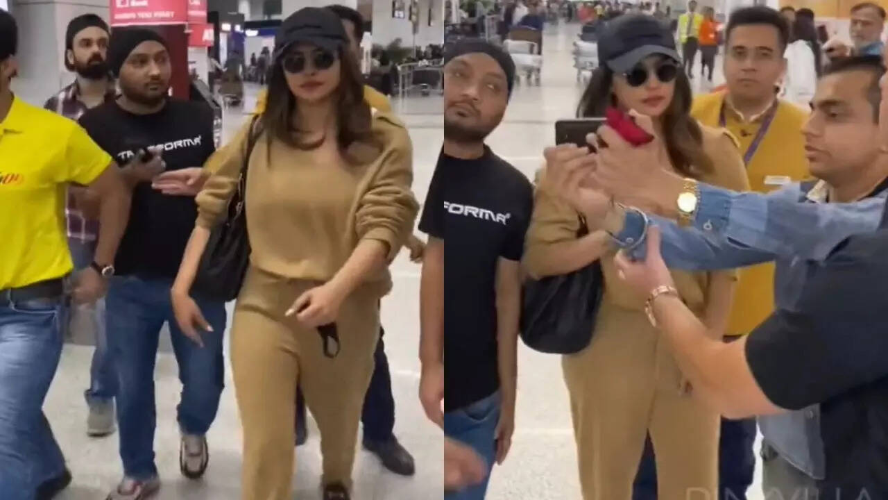 Priyanka Chopra uncomfortable at airport