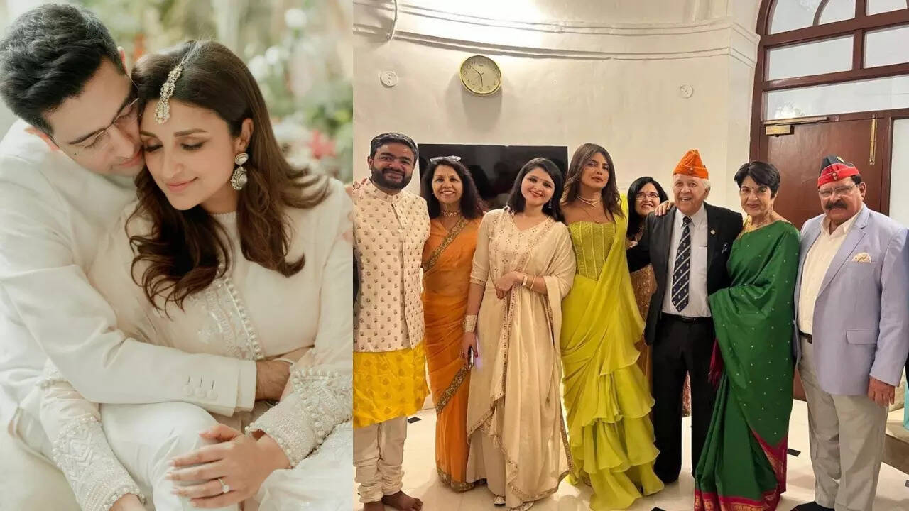 Parineeti Chopra, Raghav Chadha Engagement_ Priyanka Chopra Shares UNSEEN Pics With Fam, Pens Cute Post For 'Tisha' (Image Credits: Instagram)