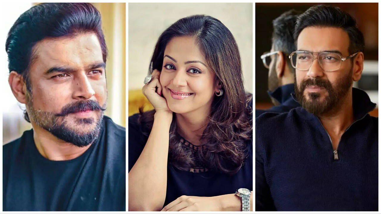 Ajay Devgn and Jyothika