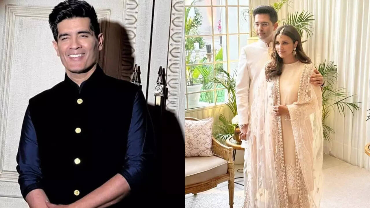 'Evening Of Love': Manish Malhotra Drops Unseen Pic From Parineeti Chopra, Raghav Chadha's Engagement