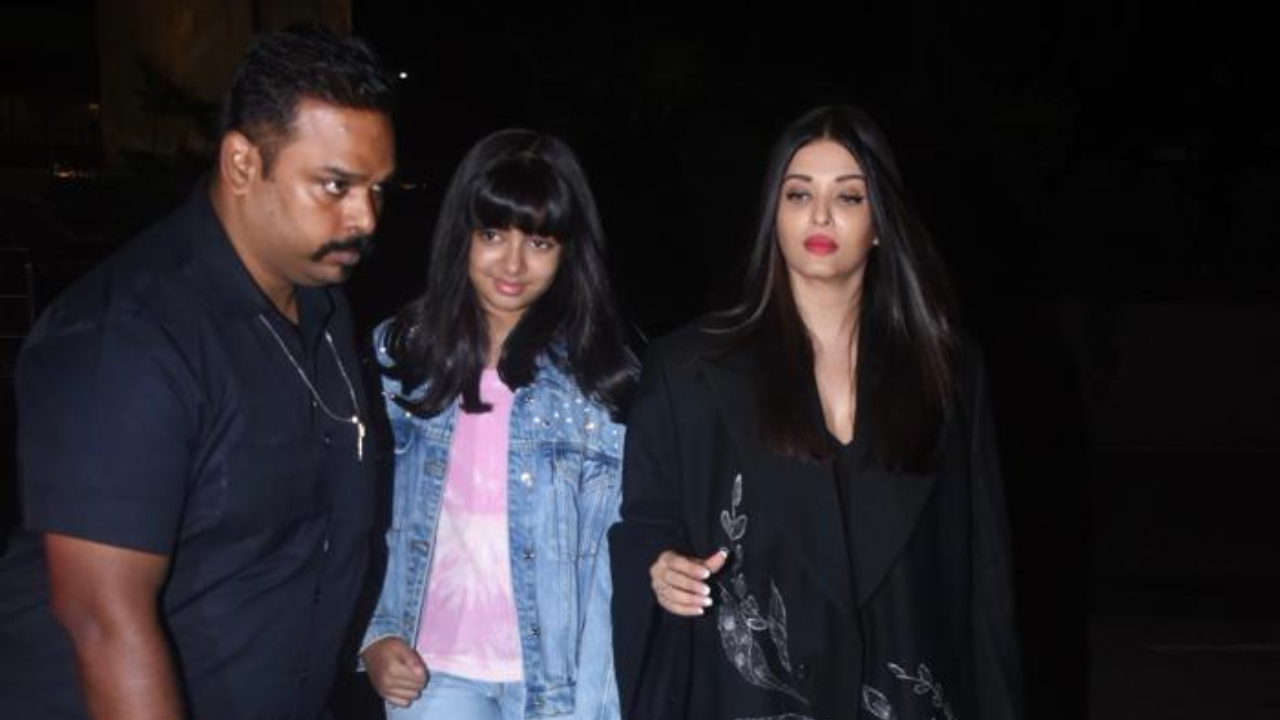 Aishwarya Rai leaves for Cannes 2023