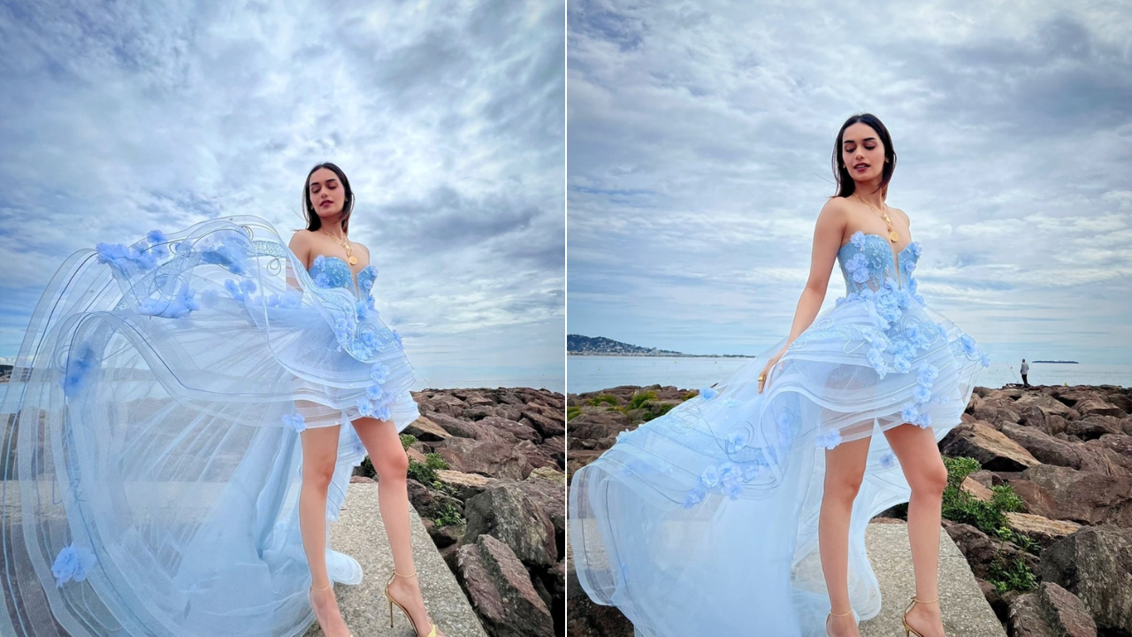 Manushi Chillar At Cannes