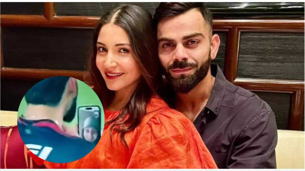 Virat Kohli video calls Anushka Sharma