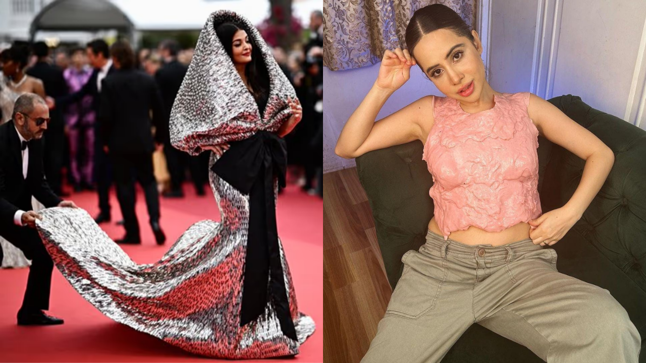 Urfi Javed SLAMS Vivek Agnihotri For His 'Costume Slaves' Remark On Aishwarya Rai's Cannes 2023 Look