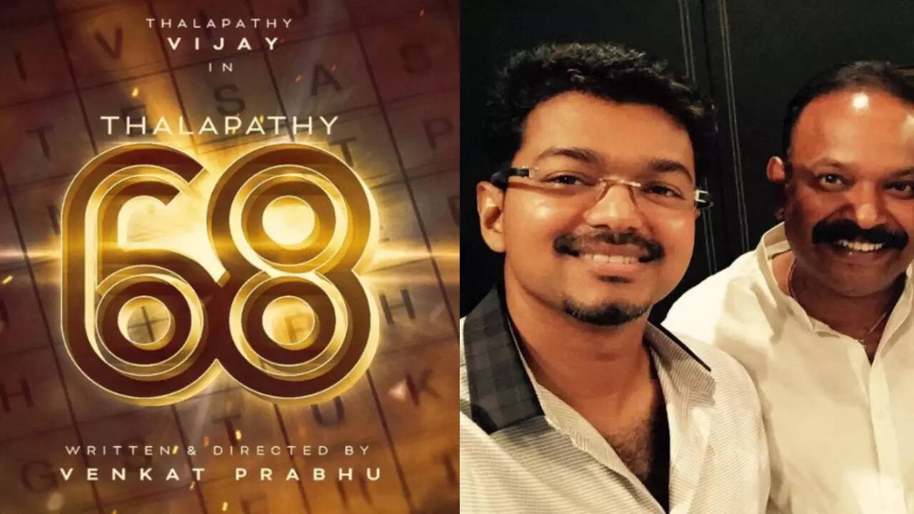 Thalapathy 68! Vijay Thalapathy Teams With Venkat Prabhu. Actor Shares Motion Poster (Twitter)