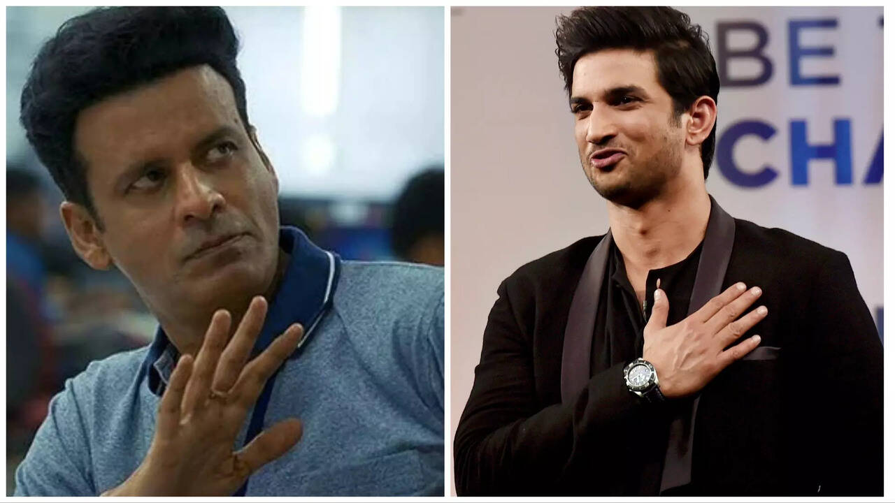 Manoj Bajpayee and Sushant Singh Rajput