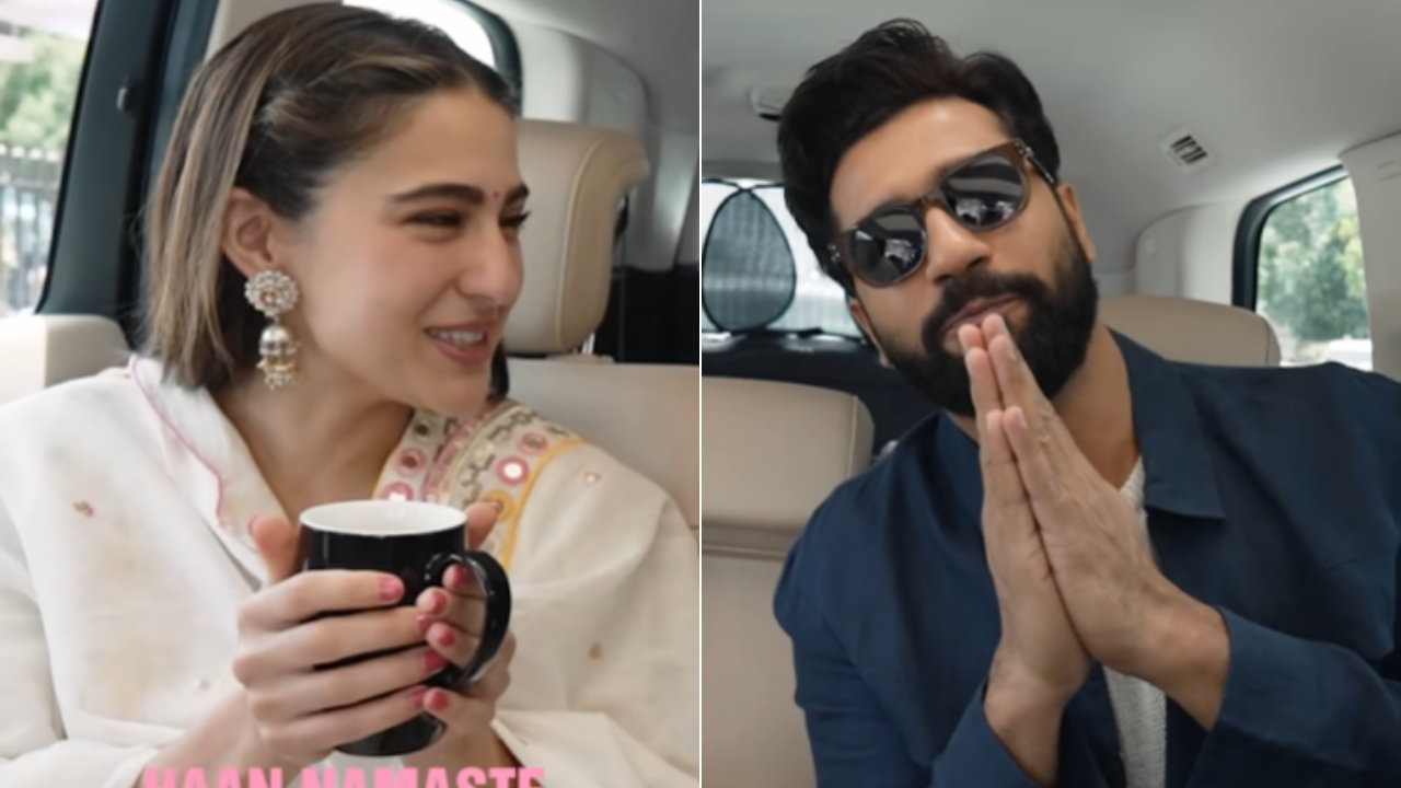 Sara Ali Khan, Vicky Kaushal (Credit: Instagram)