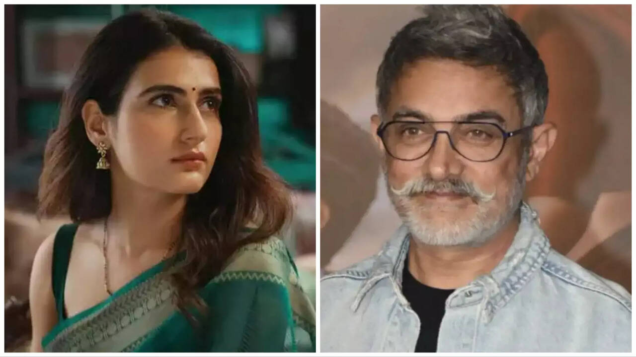 Aamir Khan and Fatima Sana Shaikh