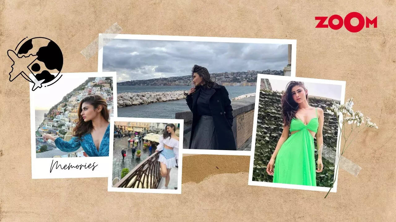 Mouni Roy travels to Italy