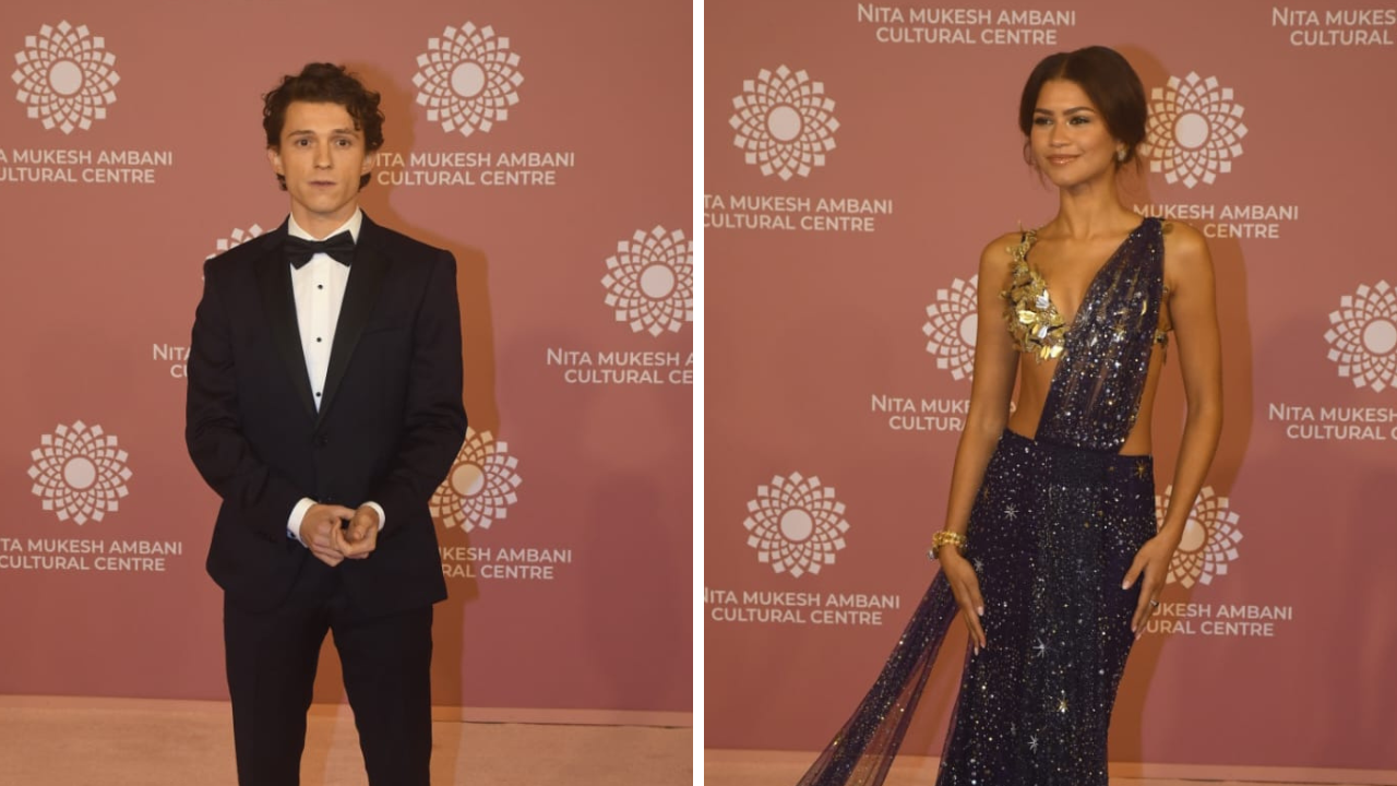 Zendaya, Tom Holland At Ambani Event