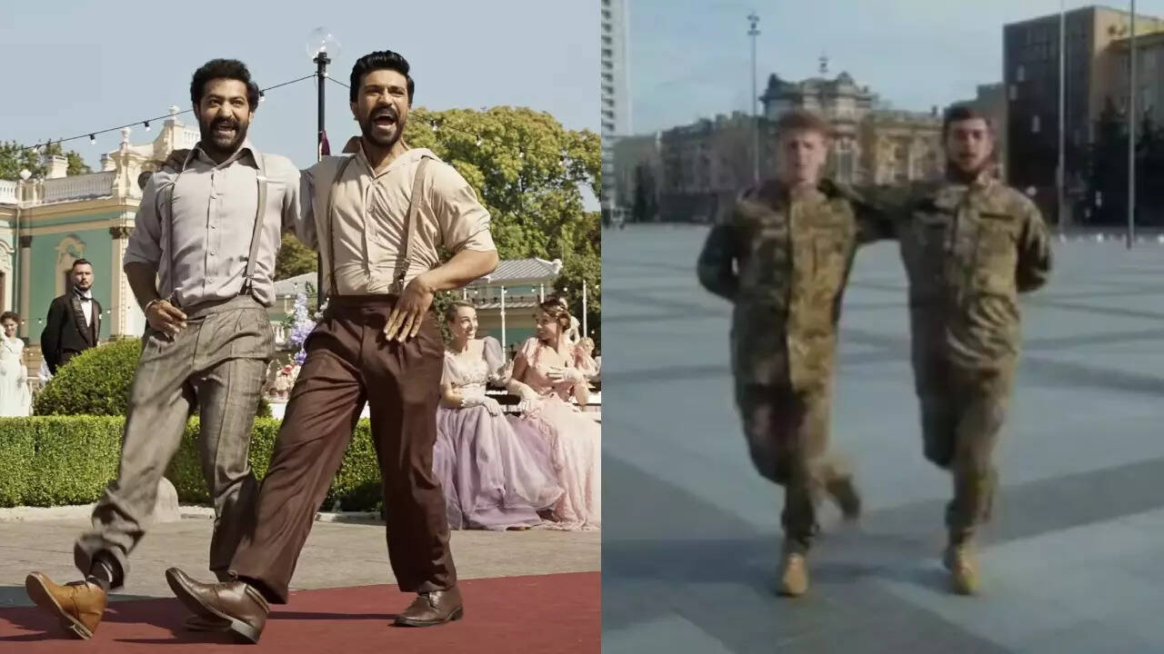 Ukraine Soldiers Recreate RRR’s Oscar-Winning Song In VIRAL Video