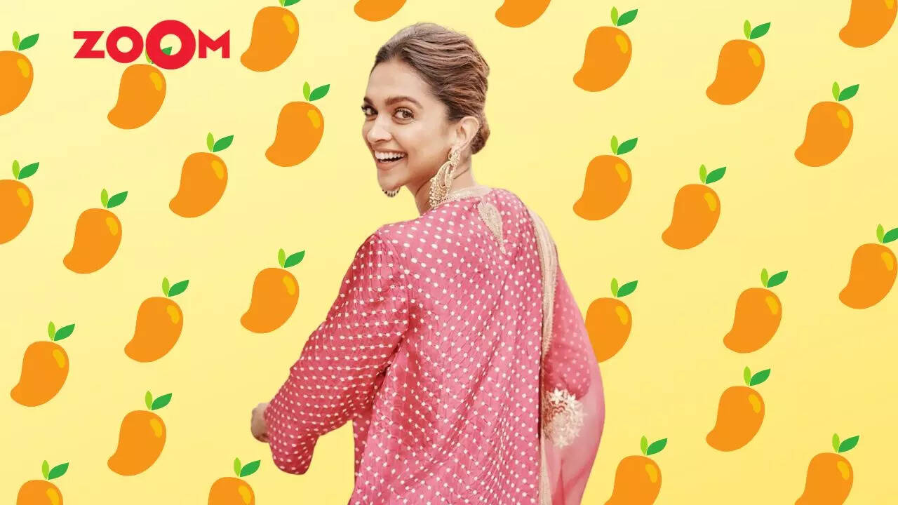 Deepika loves eating mango