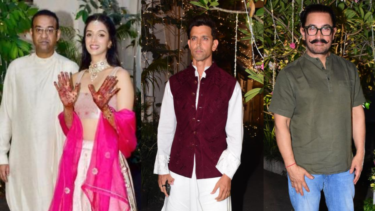 Madhu Mantena, Ira Trivedi Mehendi: Hrithik Roshan, Aamir Khan, Rajkummar Rao And More Arrive In Style