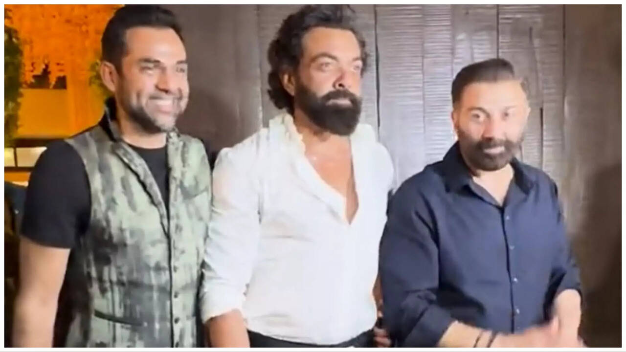 Sunny, Bobby and Abhay Deol