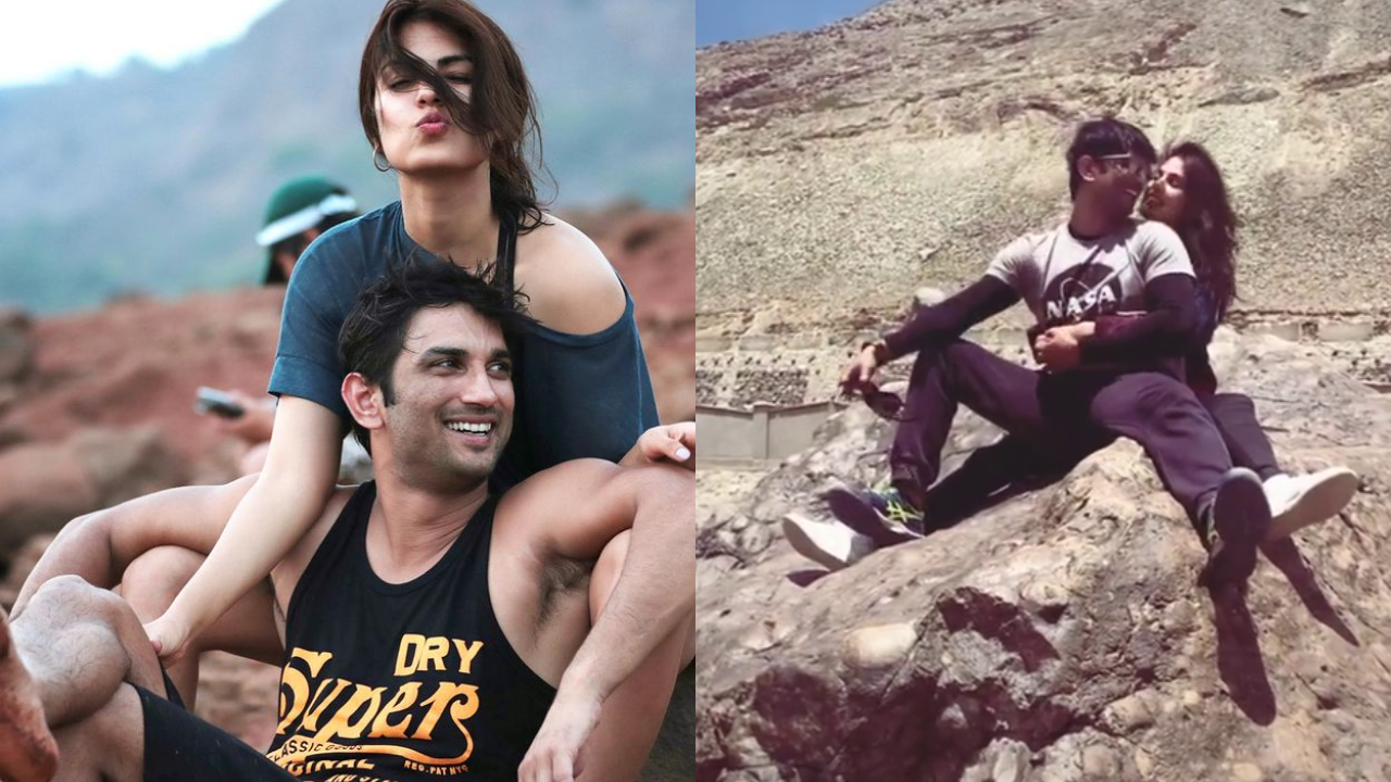 Rhea Chakraborty Drops Mushy Video With Sushant Singh Rajput